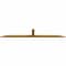 Ekena Millwork Portland Rough Sawn Timber Gable Bracket, Western Red Cedar, 108"W x 18"H x 2"D x 4"F, 4/12 Pitch GBW108X18X0204POR00RWR - alternate 4
